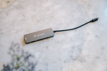 Verbatim 32155 hub di interfaccia USB 3.2 Gen 1 (3.1 Gen 1) Type-C 5000 Mbit/s Grigio