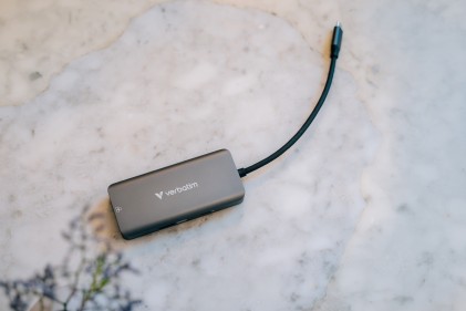 Verbatim 32157 hub di interfaccia USB 3.2 Gen 1 (3.1 Gen 1) Type-C 5000 Mbit/s Grigio