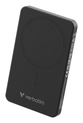 Verbatim Power Bank Chargengo Essentials Magnetic Wireless 5000Mah Black