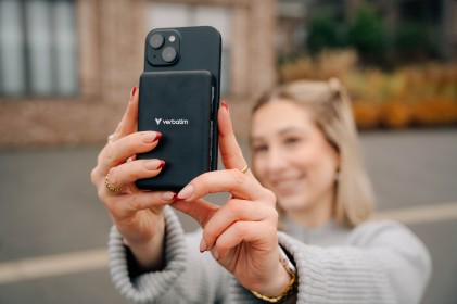 Verbatim Power Bank Chargengo Essentials Magnetic Wireless 5000Mah Black