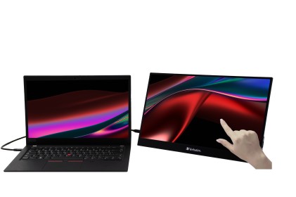 Verbatim 32239 Monitor PC 43,9 cm (17.3") 3840 x 2160 Pixel 4K Ultra HD LCD Touch screen Nero