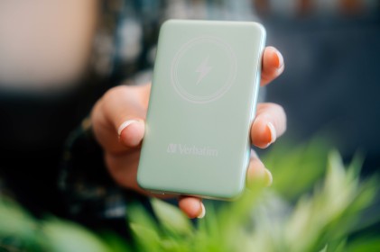 Verbatim Power Bank Wireless Magnetico 5000 Mah Verde