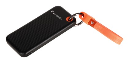 Verbatim Pocket SSD 256 GB USB tipo-C 3.2 Gen 2 (3.1 Gen 2) Nero, Arancione
