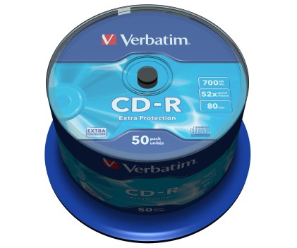 Verbatim CD-R Extra Protection 700 MB 50 pz