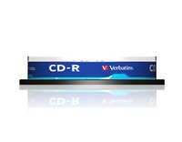 VERBATIM CD-R 80 min. / 700MB 52x 10-pack spindle DataLife Plus extra protection surface
