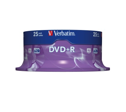 Verbatim 25 Dvd+R 4,7Gb Azo 16X Cake
