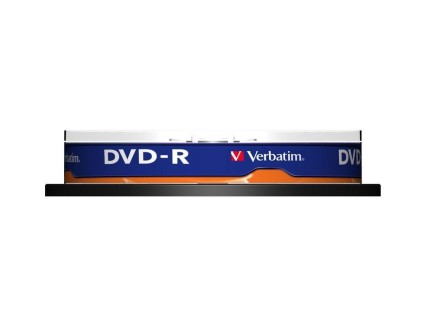 Verbatim Dvd-R 16X, 4,7Gb, 10 Pack Spindle, Matt Silver