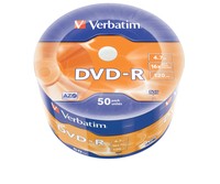 Supporti DVD Verbatim 47GB x16 50pcs Spindle