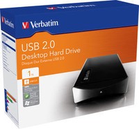 Hard Disk 3.5 USB 2.0 1TB Verbatim