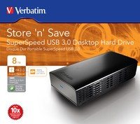 HDX 2,5 8TB Verbatim USB3.0