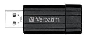 Pendrive 2GB Verbatim 2.0 Pin Stripe black