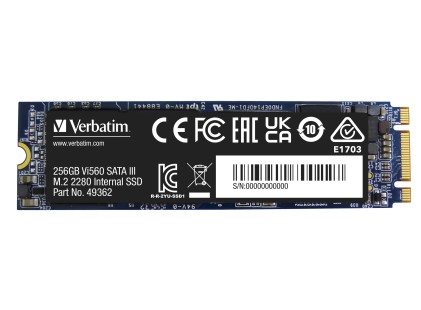 Verbatim Ssd Interno Vi560 S3 M.2 256Gb