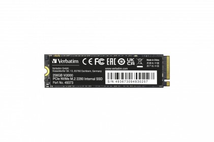 Verbatim Ssd Interno Vi3000 Pci-E Nvme M.2 256Gb