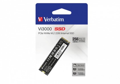 Verbatim Ssd Interno Vi3000 Pci-E Nvme M.2 256Gb