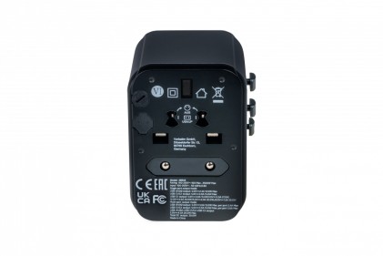 Verbatim Adattatore Universale Da Viaggio Travel Adapter Uta-03 Pd30W Qc 2Xusb 2Xtype-C