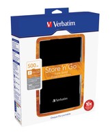 HDX VERBATIM 2,5 500GB USB 3.0 black