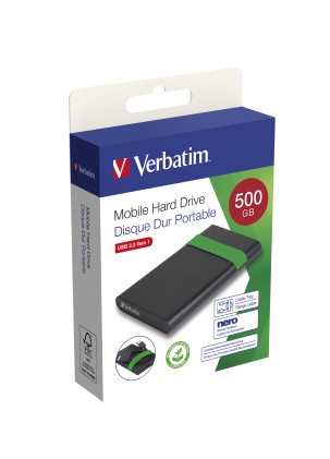 Verbatim Hdd Esterno 500Gb Usb 3.2 Gen Certified Refurbished