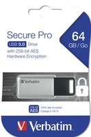 Verbatim Pen Disk 64Gb Usb3.0 Storengo Crittografata Con Codice Accesso Fino A 12 Cifre Aes 256Bit