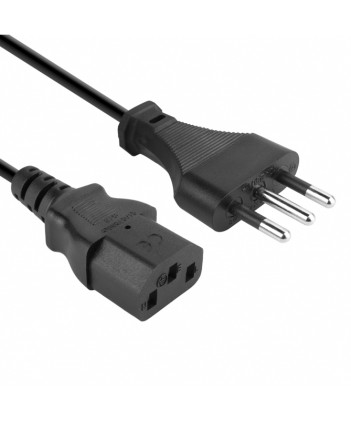 Vultech Cavo Di Alimentazione Pc Standard Con Presa Italiana 1.5Mt