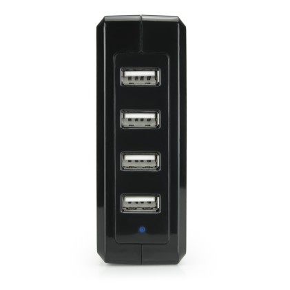 Caricatore Da Tavolo Universale Vultech CC-068N 4 Porte Usb 6,8A Nero