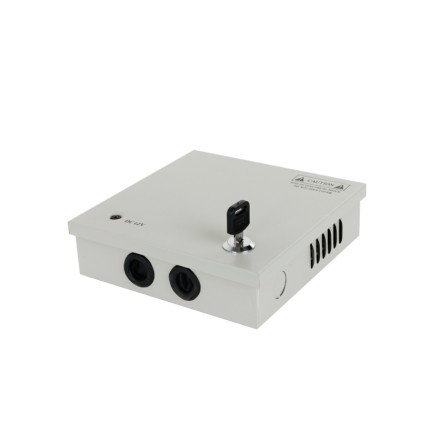 Box Alimentatore Stabilizzato Centralizzato Vultech CM-05A-4CH 12V 5A 4 Canali