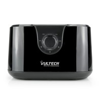 Docking Station Vultech DKC-USB3N Sata 1HDD Tasto Clone USB 3.0 Con Hub e Caricatore USB Nera