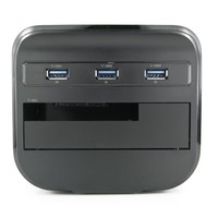 Docking Station Vultech DKC-USB3N Sata 1HDD Tasto Clone USB 3.0 Con Hub e Caricatore USB Nera