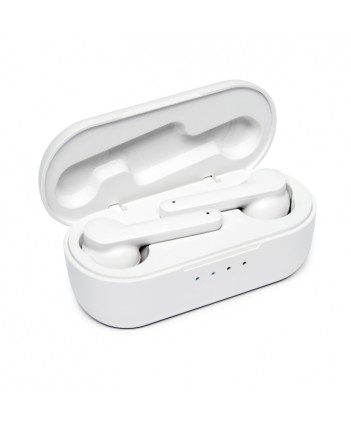 Vultech Auricolari Wireless Tws Bluetooth 5.0 Ep-10Wh In Ear, Hi-Fi Stereo, Custodia Di Ricarica, Bi