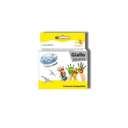 Cartuccia Compatibile Vultech GS-0714 Giallo (T0714)