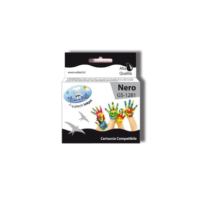 Cartuccia Compatibile Vultech GS-1281 Nero (T1281)