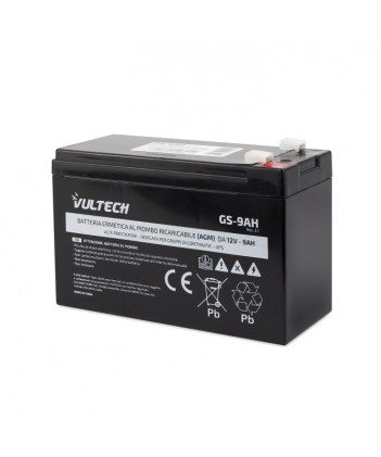 Vultech Batteria Ermetica Al Piombo Per Ups 12V 9A