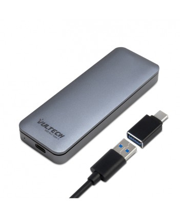 Vultech Box Esterno Per Ssd M.2 Pci-Ex Nvme Gs-Nvmetc Type-C Usb 3.1 Gen 2