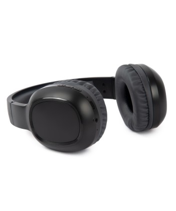 Vultech Cuffie Bluetooth 5,3 Crab2, Nere, Microfono, Controllo Traccia, Connettore Type C, Batteria