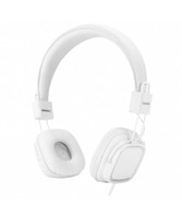 Cuffie Headphones Vultech HD-08W Bianche Con Microfono e Regolatore Volume