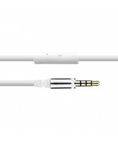 Cuffie Headphones Vultech HD-08W Bianche Con Microfono e Regolatore Volume