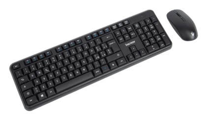 Vultech Tastiera E Mouse Bundle, Wireless, 1600Dpi Regolabili 2,4Ghz