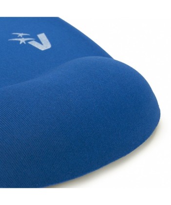 Vultech Mousepad Tappetino Per Mouse Ergonomico Mp-02B Blu Con Gel
