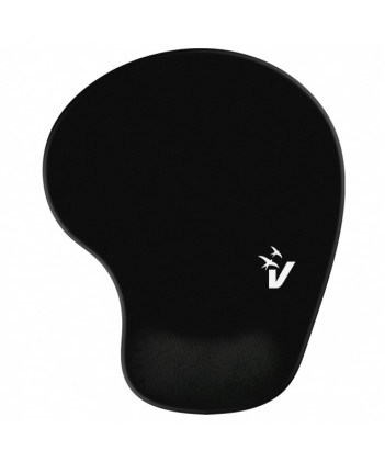 Vultech Mousepad Tappetino Per Mouse Ergonomico Mp-02N Nero Con Gel