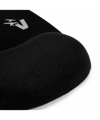 Vultech Mousepad Tappetino Per Mouse Ergonomico Mp-02N Nero Con Gel