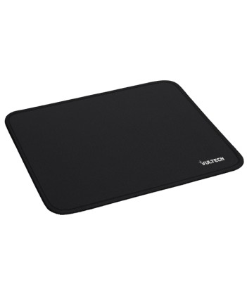 Vultech Mousepad Tappetino Per Mouse In Tessuto Idrorepellente Mp-05Lbk Taglia L 450X300X4Mm , Nero