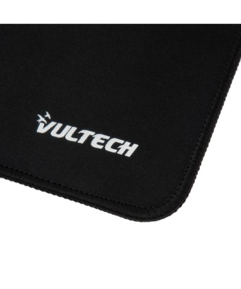 Vultech Mousepad Tappetino Per Mouse In Tessuto Idrorepellente Mp-05Lbk Taglia L 450X300X4Mm , Nero
