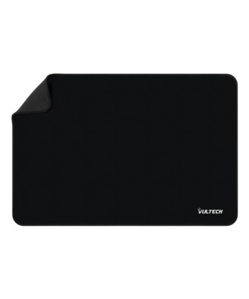 Vultech Mousepad Tappetino Per Mouse In Tessuto Idrorepellente Mp-05Lbk Taglia L 450X300X4Mm , Nero