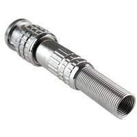 Connettore BNC MAschio Vultech Per Cavo Coassiale RG59/RG59Mini/RG179 Fissaggio a Vite 10Pz