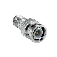 Connettore BNC MAschio To Connettore F Femmina Vultech Per Cavo Coassiale RG59/RG59Mini 10Pz