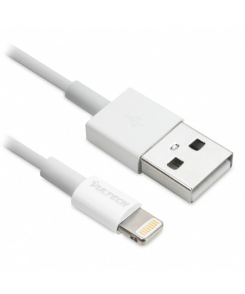 Vultech Cavo Lightning Sm-T61Wh Certificato Mfi Per Dispositivi Apple 1M - Bianco