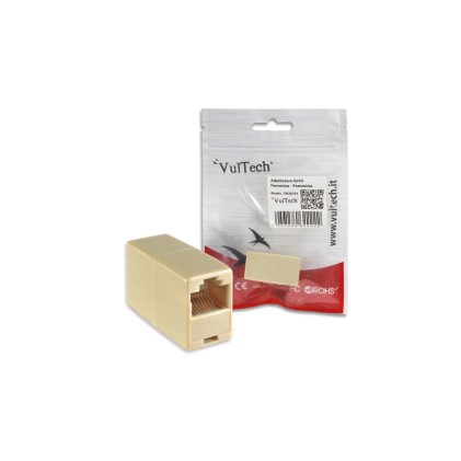 Vultech Adattatore Rj45 Femmina/Femmina