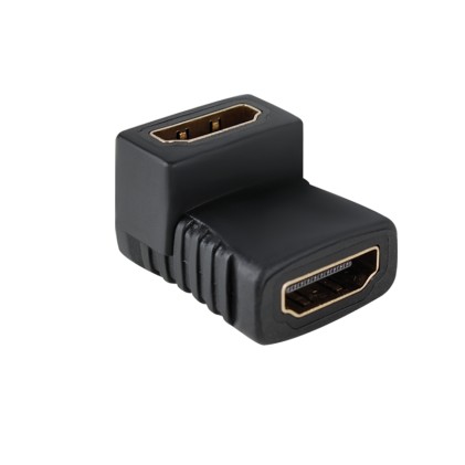 Adattatore Prolunga Accoppiatore Video HDMI Femmina To HDMI Femmina 90&Acirc;&deg; Vultech (SN30114)