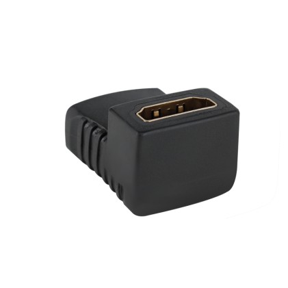 Adattatore Prolunga Accoppiatore Video HDMI Femmina To HDMI Femmina 90&Acirc;&deg; Vultech (SN30114)