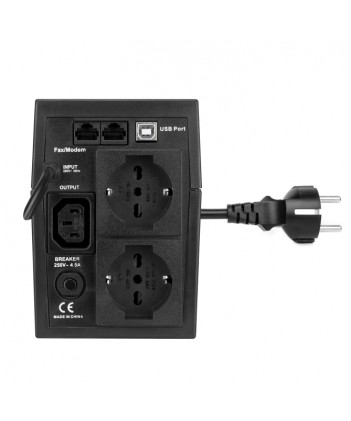 Vultech Ups 1050Va Gruppo Di Continuita Line Interactive Con Lcd