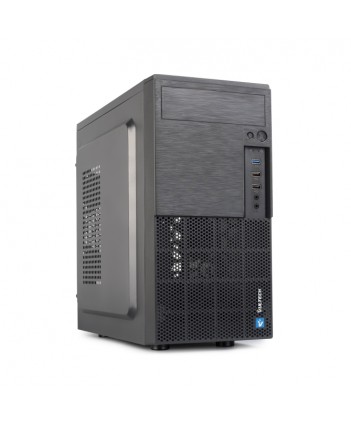 Vultech Case Micro-Atx, Con Alimentatore 1X Usb 3.0 E 2X Usb 2.0